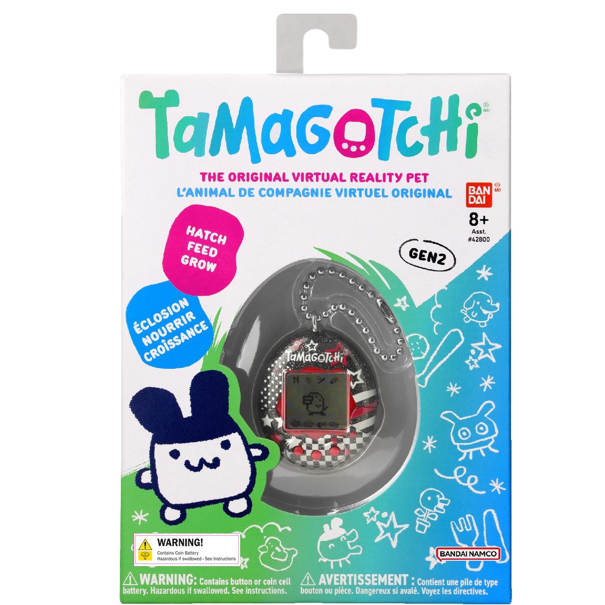 Tamagotchi Original Virtual Reality Pet - Rock Glitter