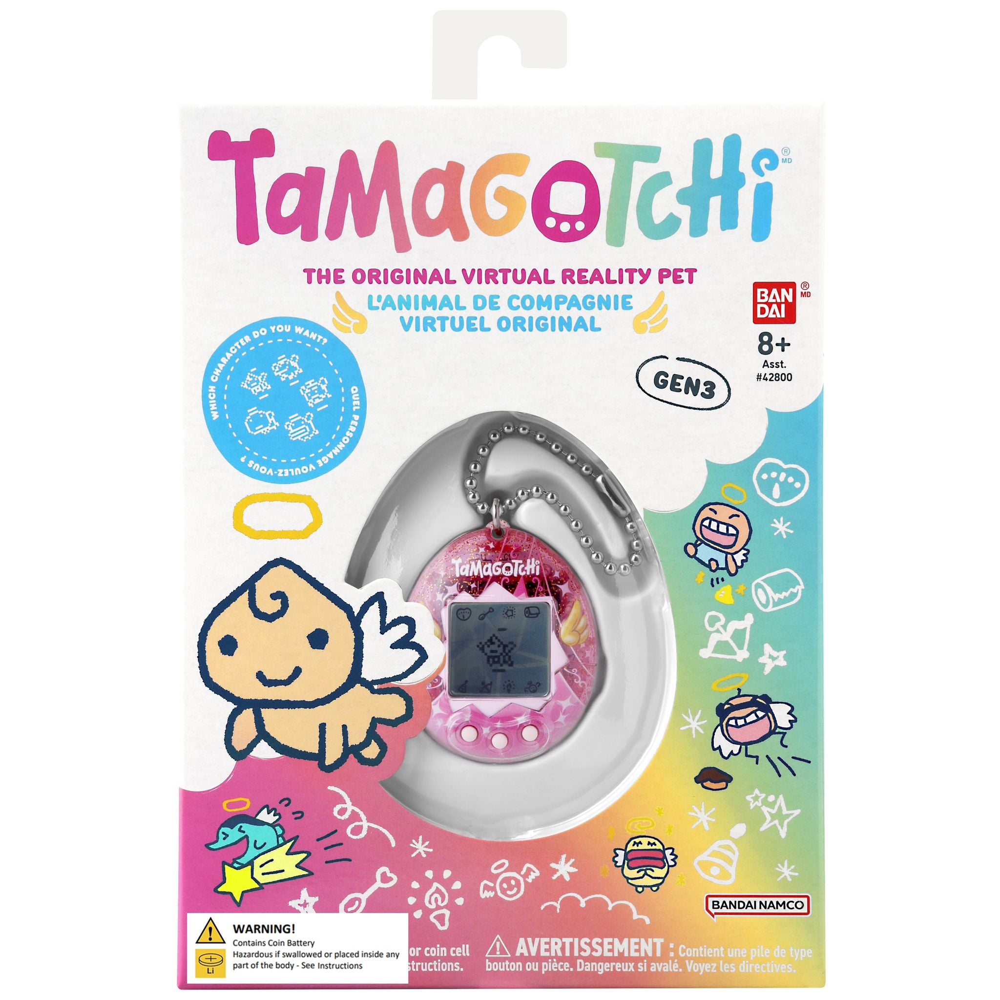 Tamagotchi Original Virtual Reality Pet - Angel Dress
