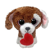 Ty Beanie Boos Regular - Cuddles The Valentines Dog