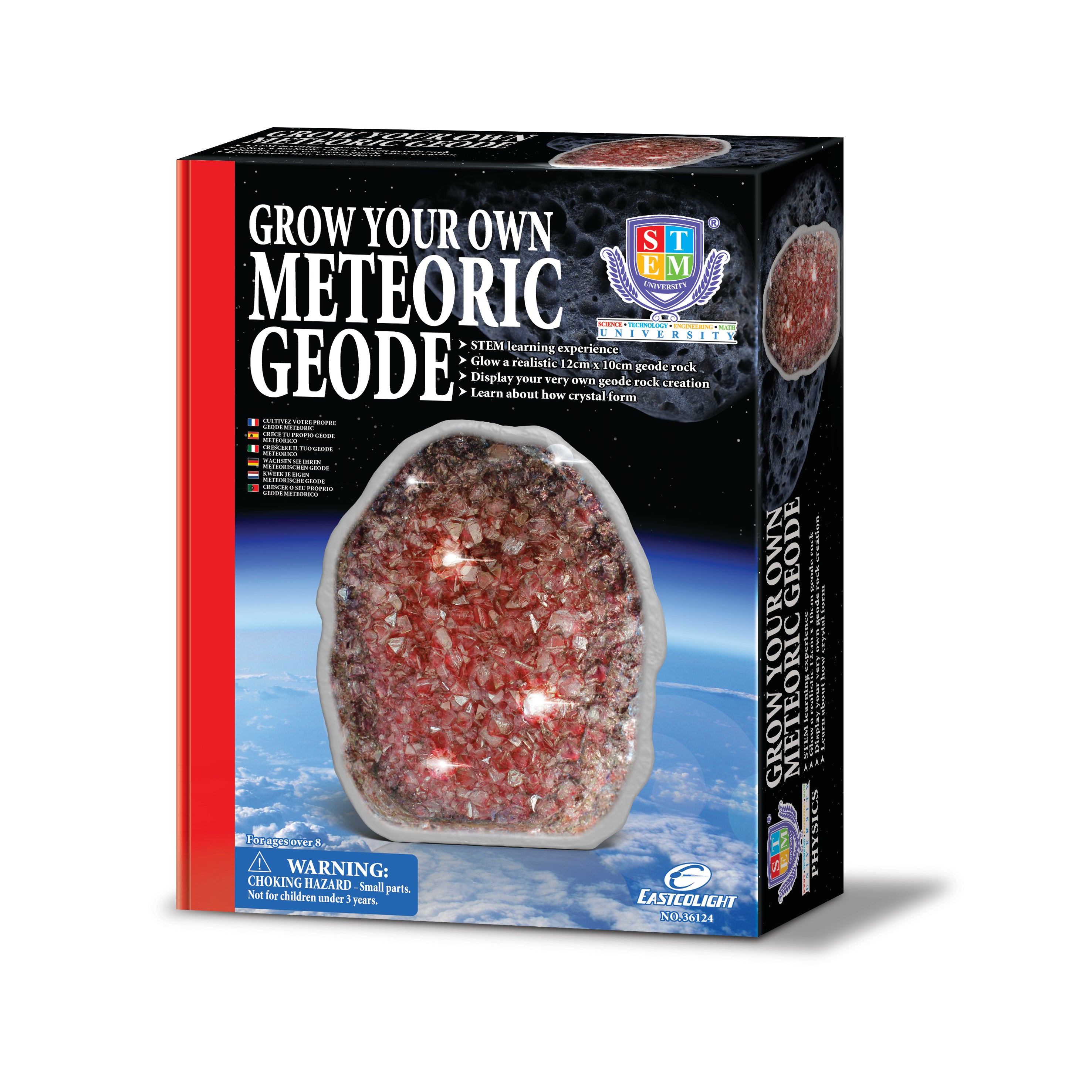 STEM Grow Your Own Meteoric Geode Red