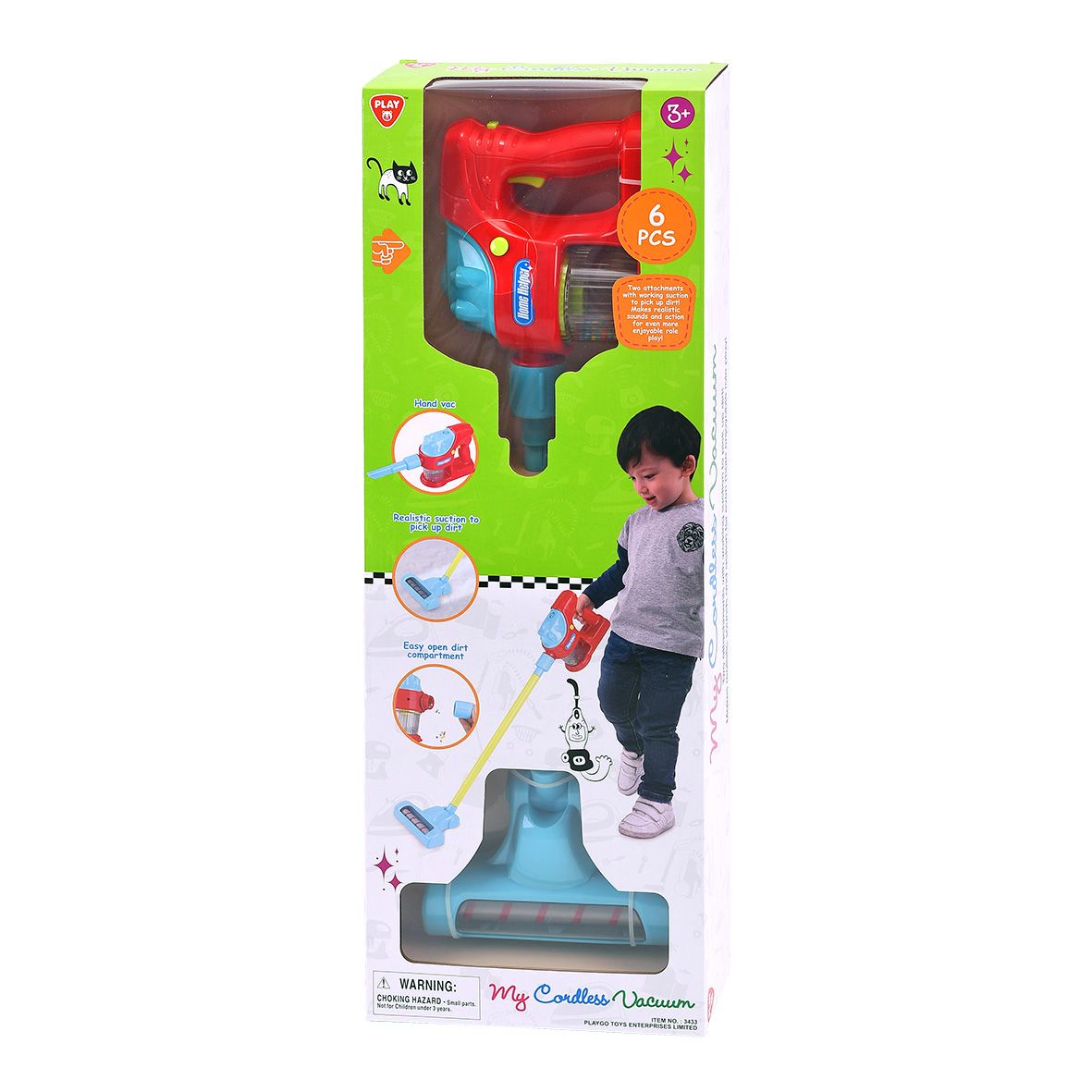 Playgo Toys Cordless Vacuum Pack – Toyworld Australia