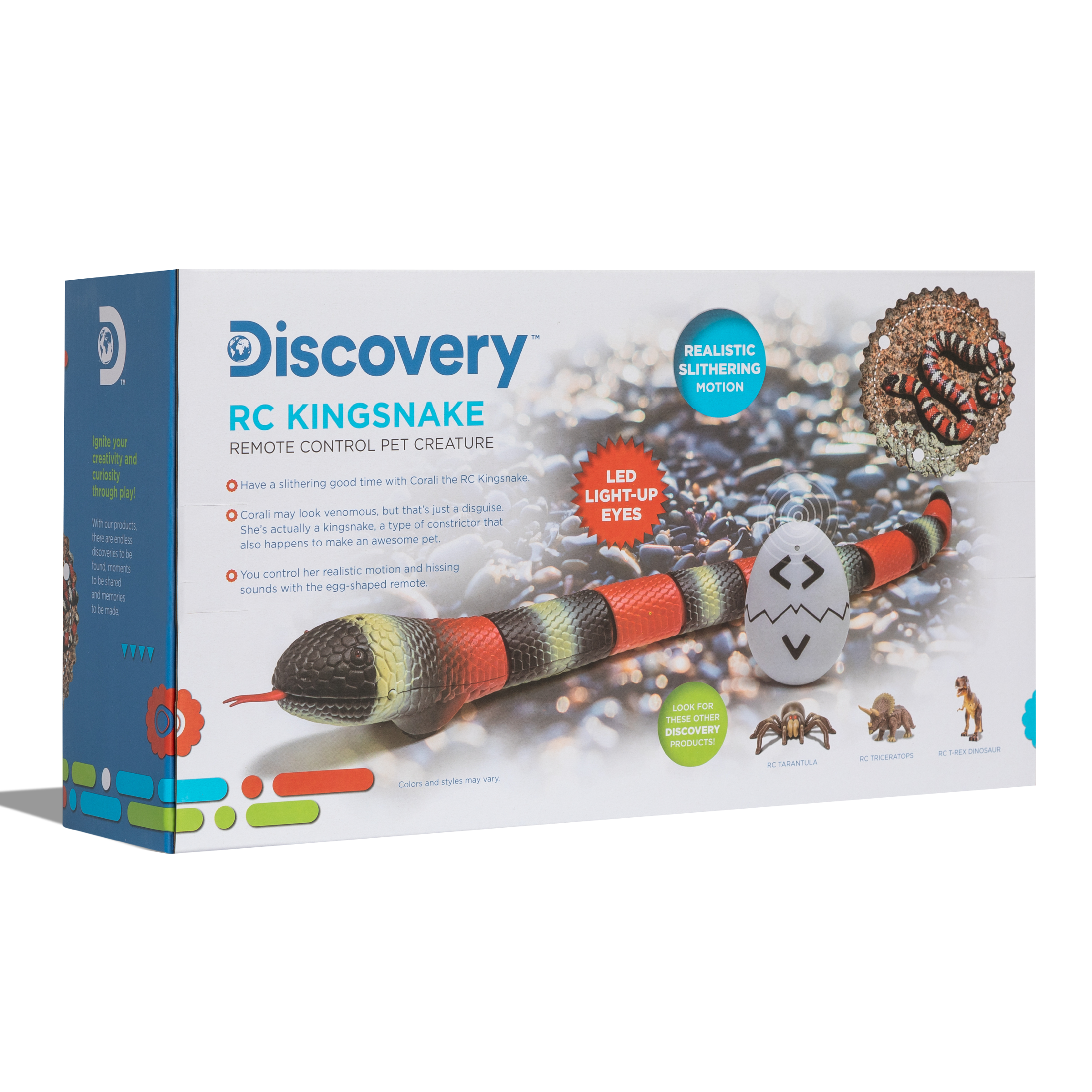 Discovery Kingsnake Remote Control Pet Creature - Toyworld Australia
