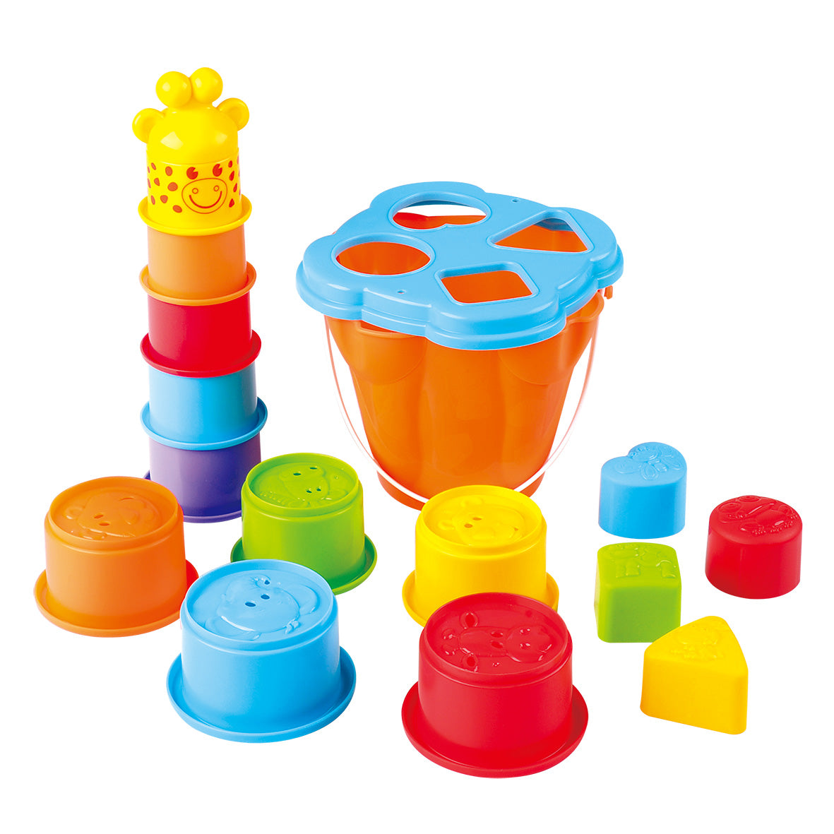 Playgo Toys Sort & Stack Giraffe Tower