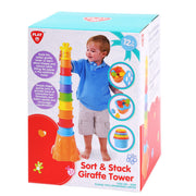 Playgo Toys Sort & Stack Giraffe Tower