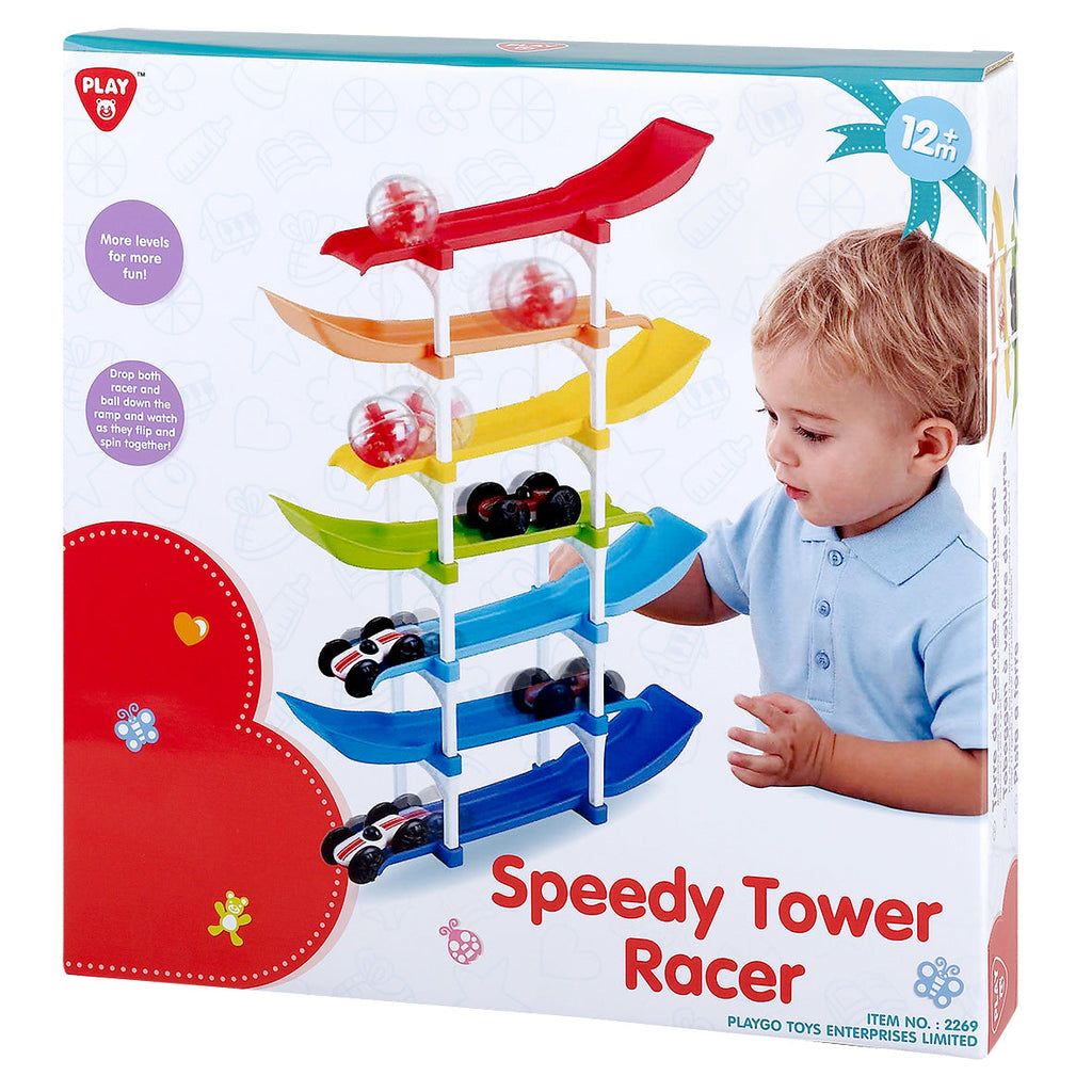 PLAYGO TOYS ENT. LTD. SPEEDY TOWER RACER