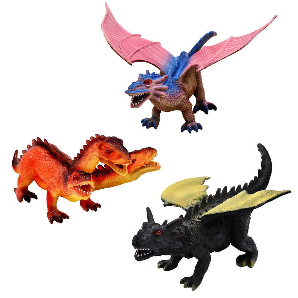 Peterkin Classics Dragon World 3 Piece Figure Set - Toyworld Australia