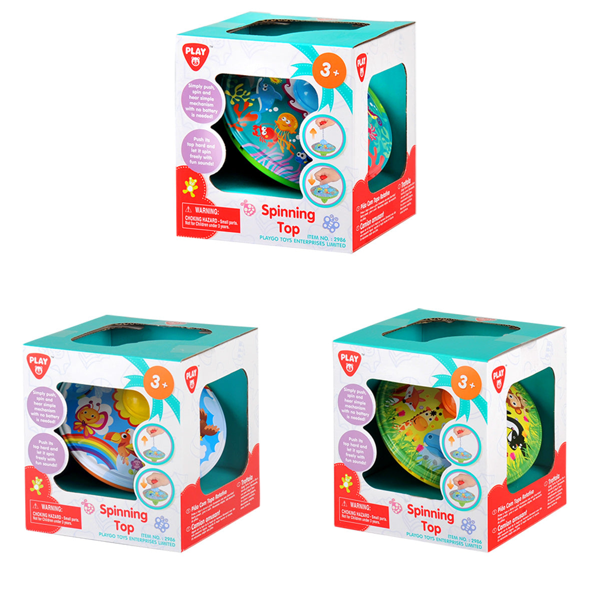 Playgo Toys Spinning Top