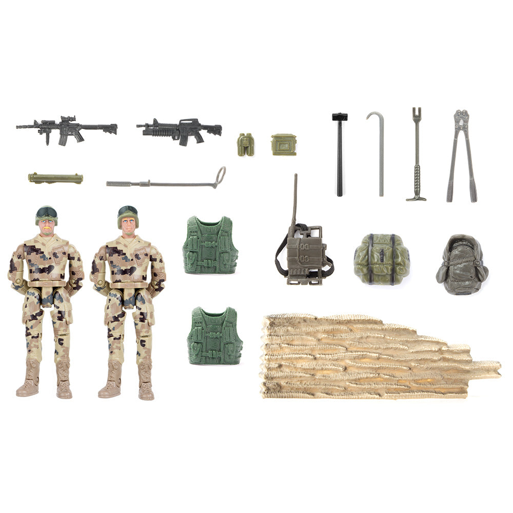 World Peacekeepers 1:18 Military Figure - Desert Marine
