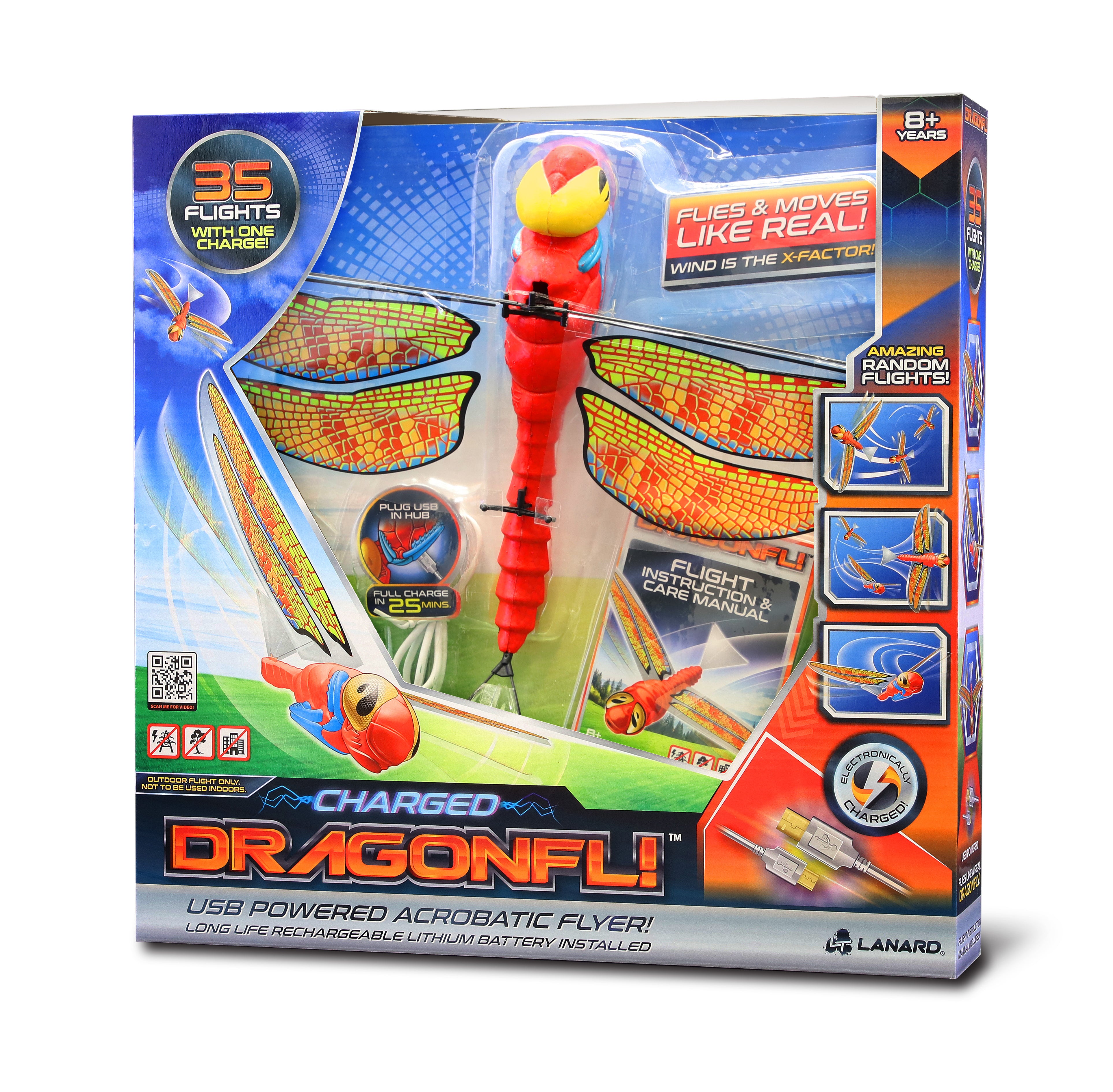 Lanard Dragonfly USB Powered Acrobatic Flyer
