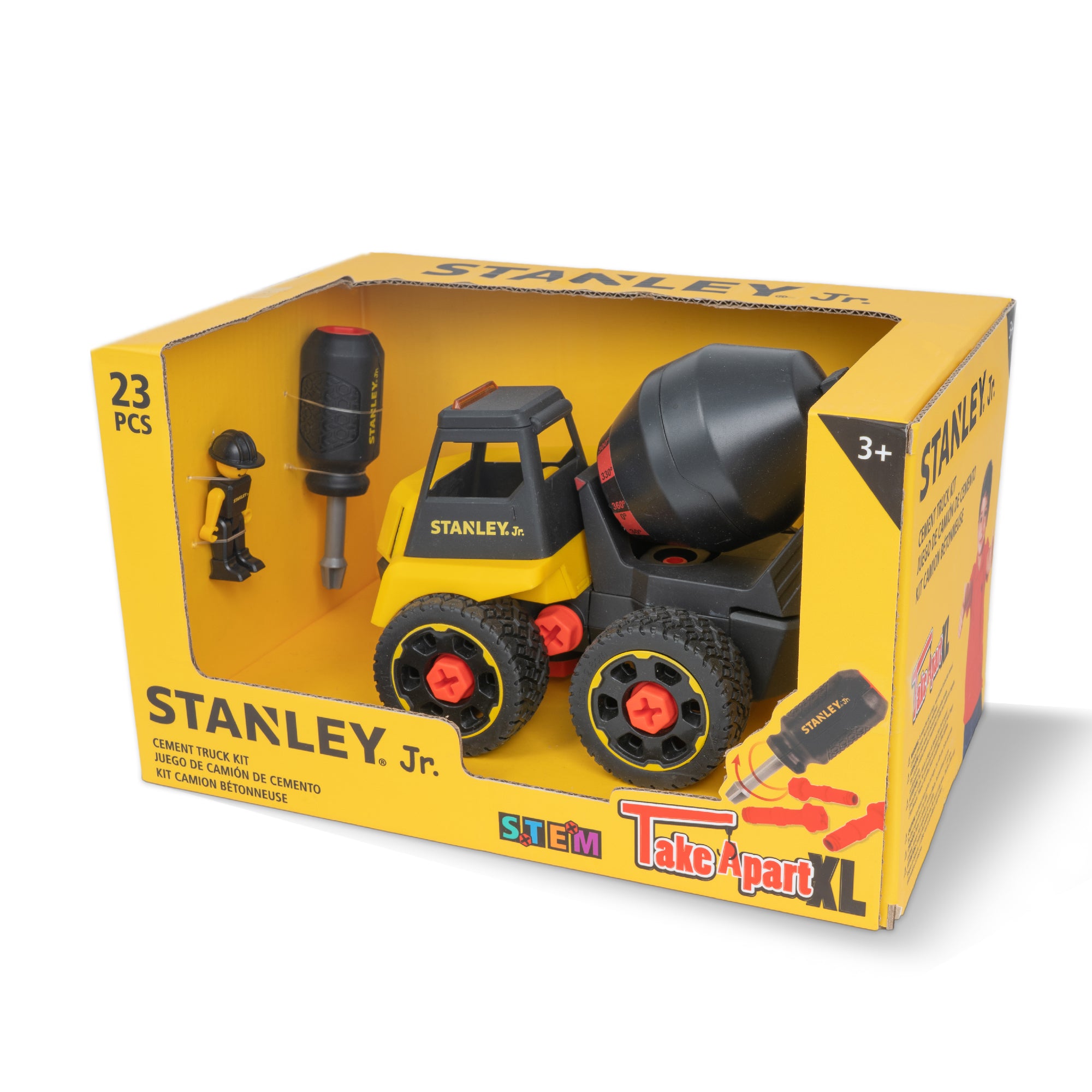 Stanley Jr. Take A Part Xl Cement Truck Kit