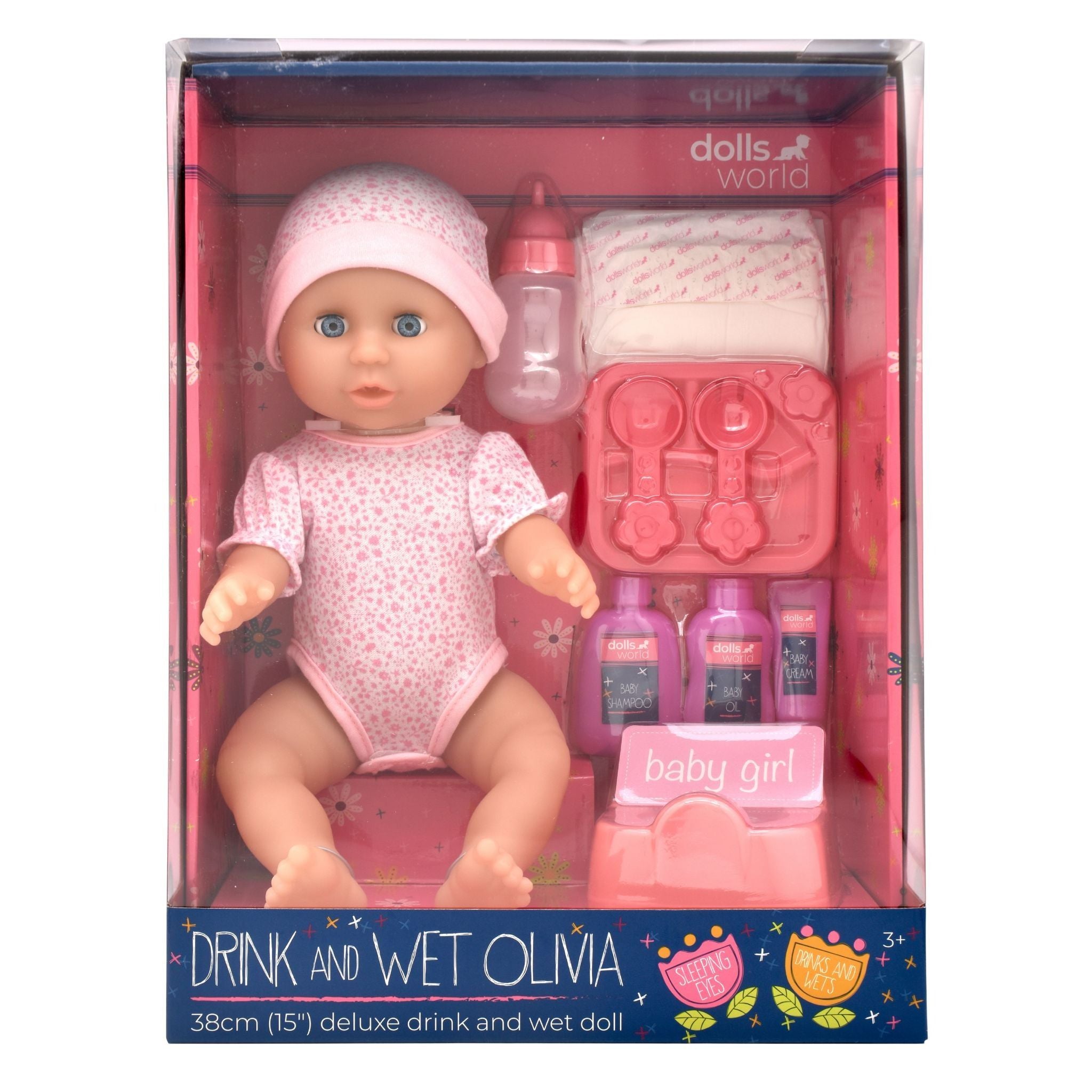 Dolls World Drink & Wet Olivia