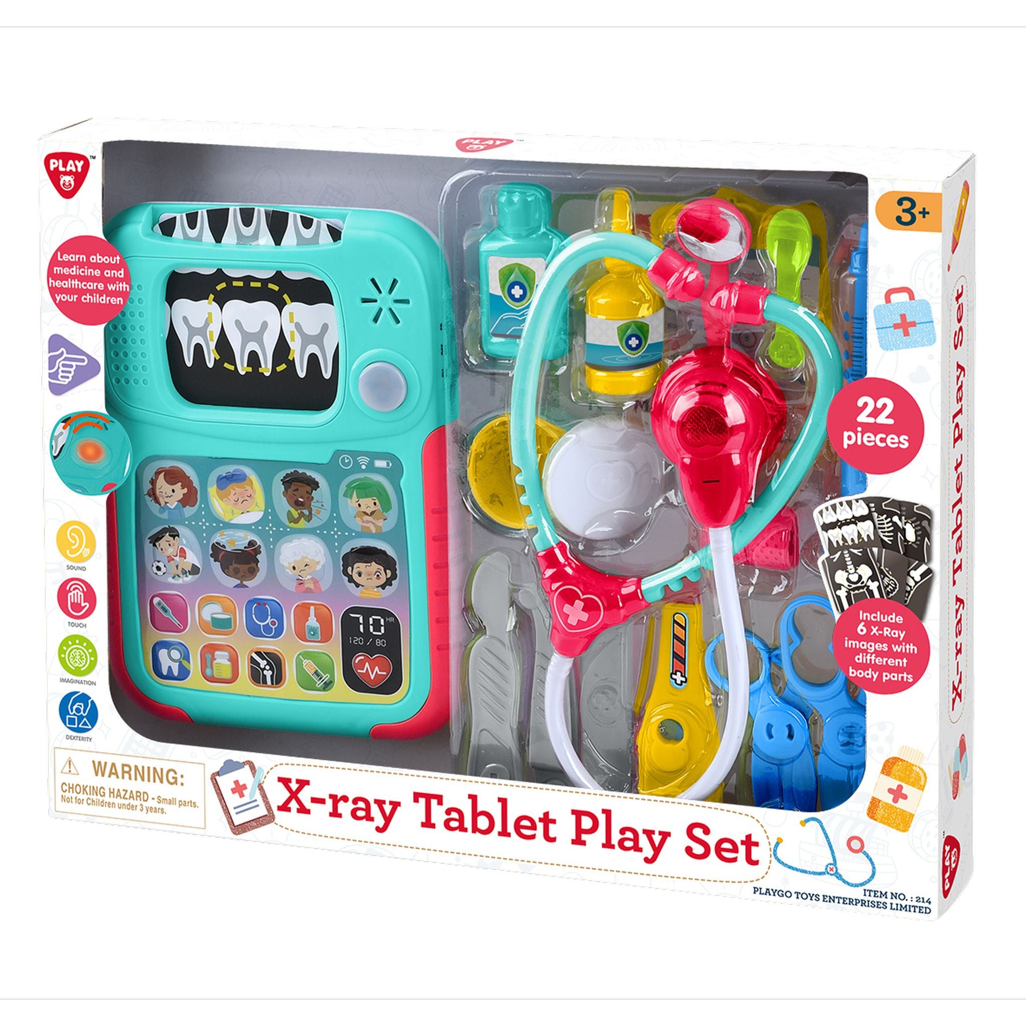 Playgo Toys X-Ray Tablet Medical Playset