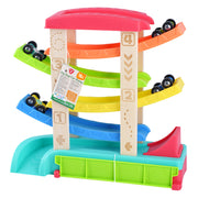 Playgo Toys Wooden Race Car Ramp