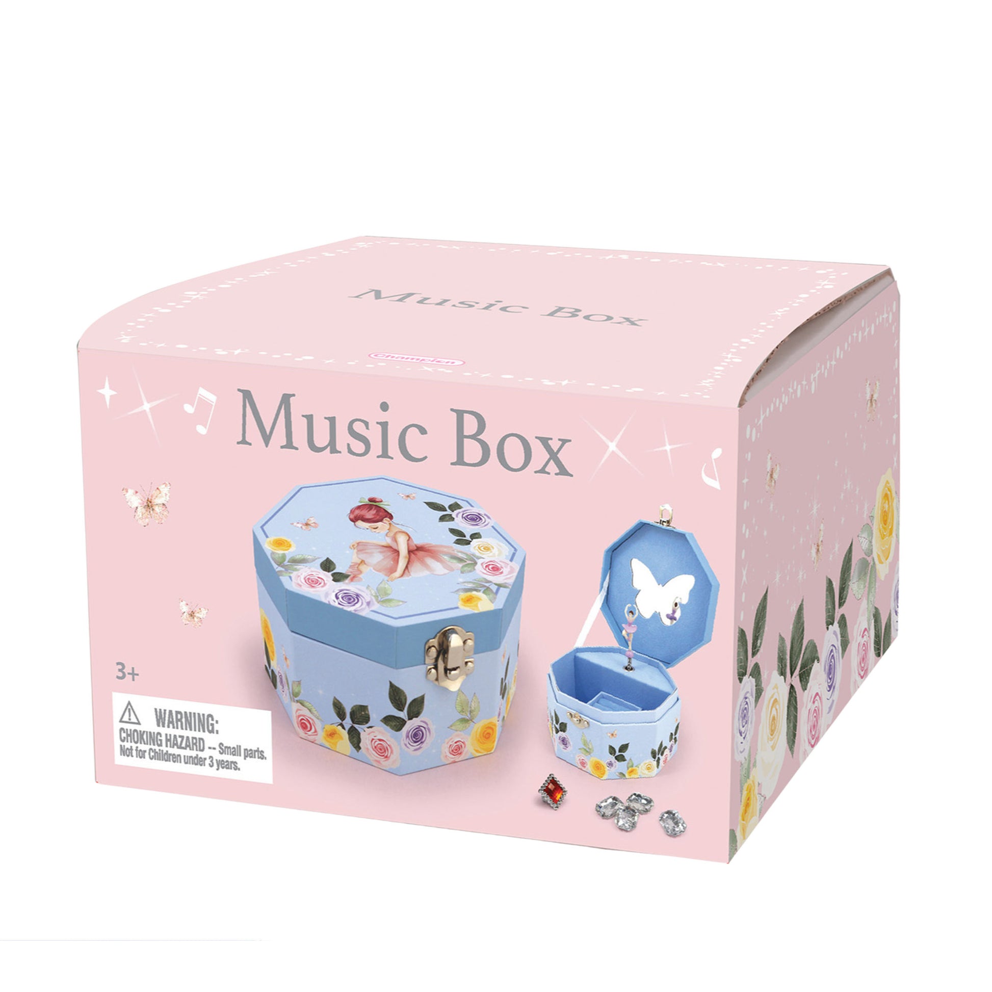 Music Box Hexagonal Ballerina - Toyworld Australia