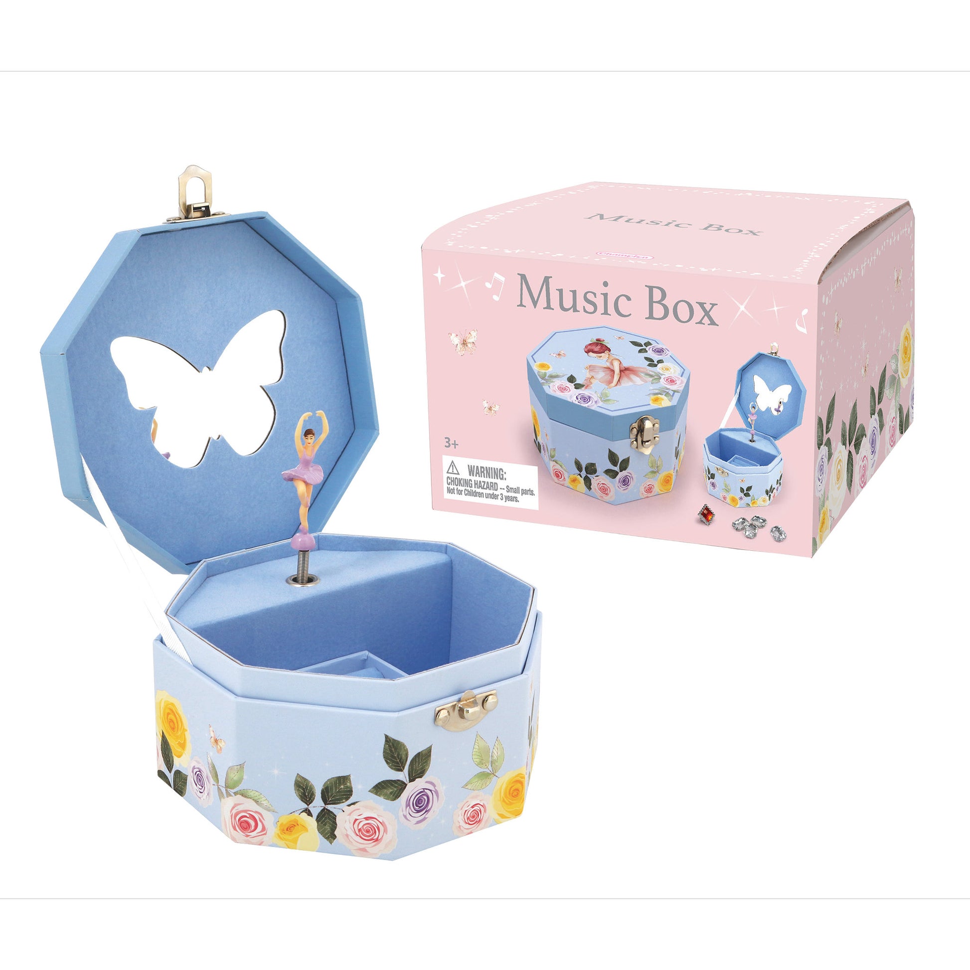 Music Box Hexagonal Ballerina - Toyworld Australia