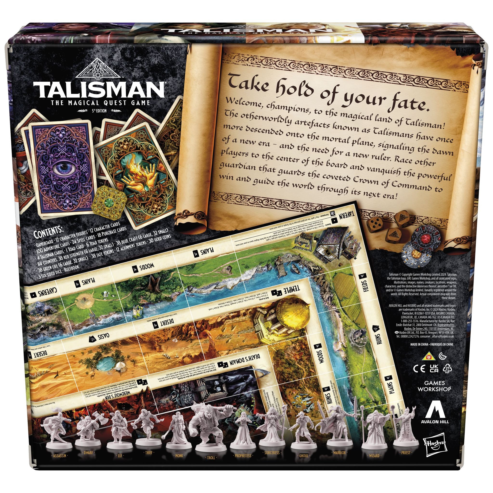 Talisman The Magical Quest Board Game 5th Edition