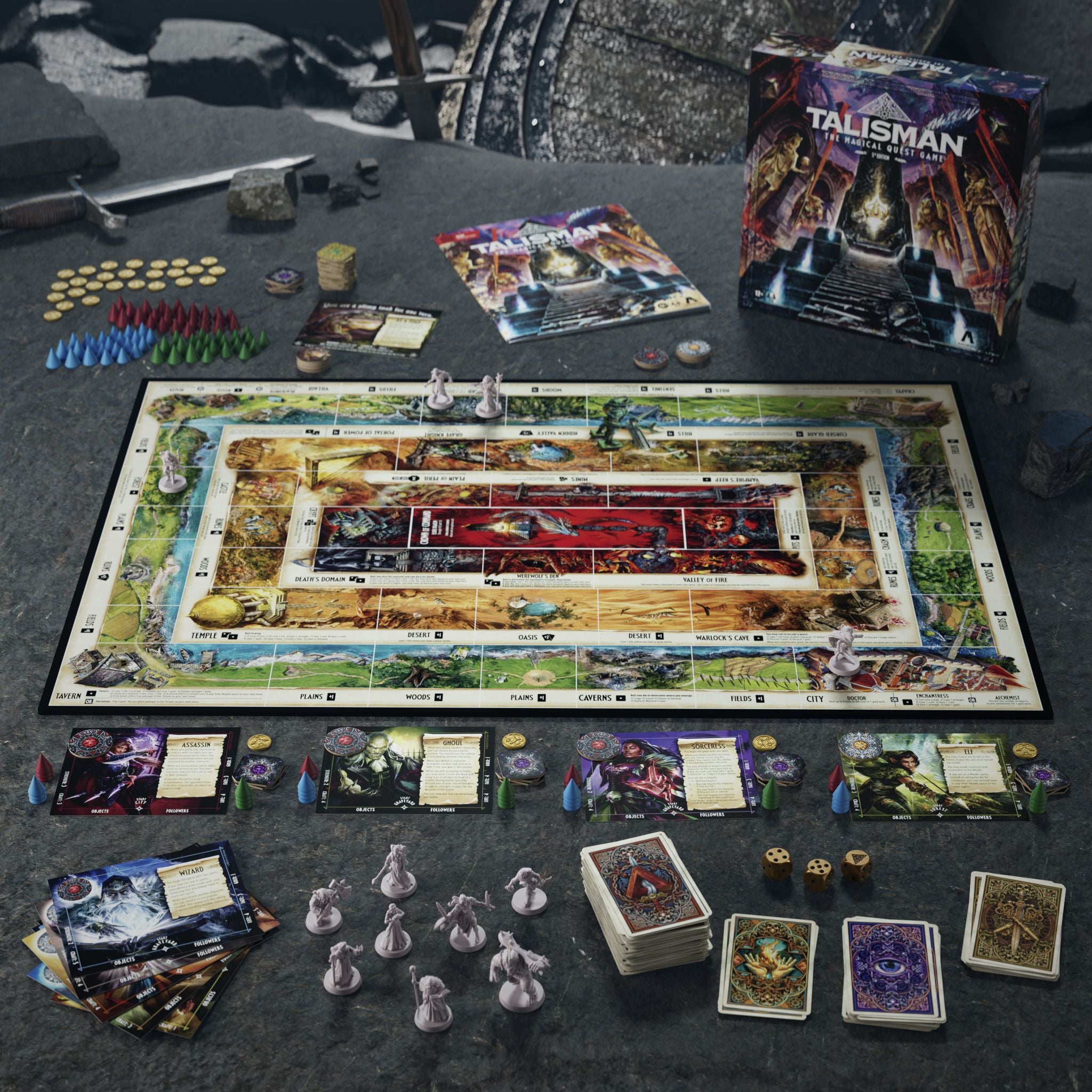 Talisman The Magical Quest Board Game 5th Edition