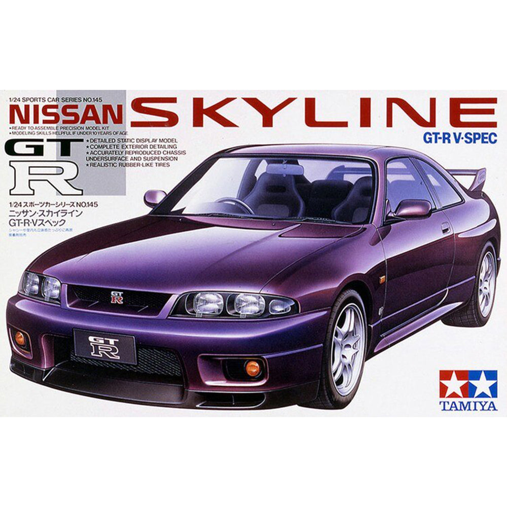 Tamiya 1:24 Nissan Skyline GT-R V Spec Model Kit