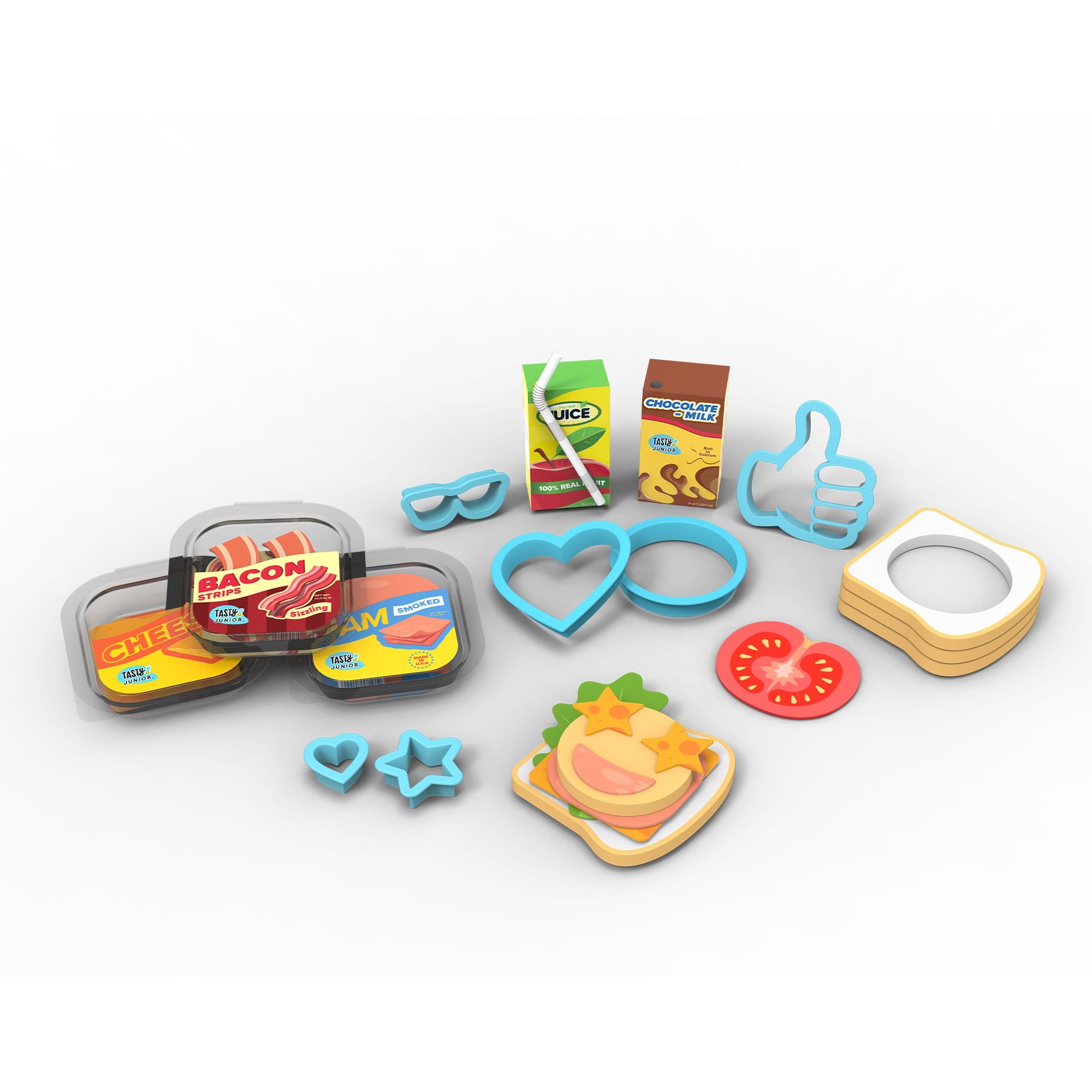 Tasty Junior Prep N Plate Sandwich 33 Piece Set