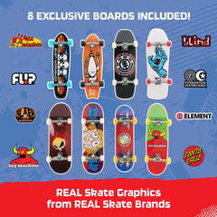 TECH DECK 25TH ANNIVERSARY FINGERBOARDS 8 PACK