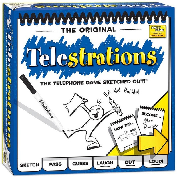 TELESTRATIONS DRAWING GAME