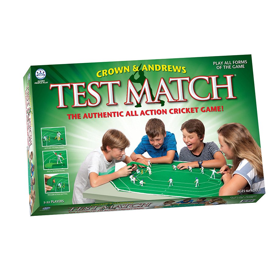 Test Match Setup Crown & Andrews Test Match Cricket Game – Toyworld Australia