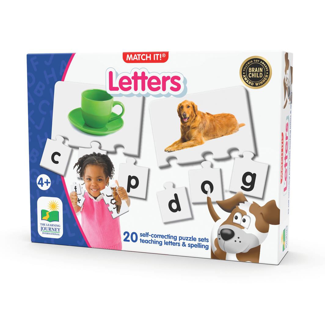 The Learning Journey Match It! - Letters