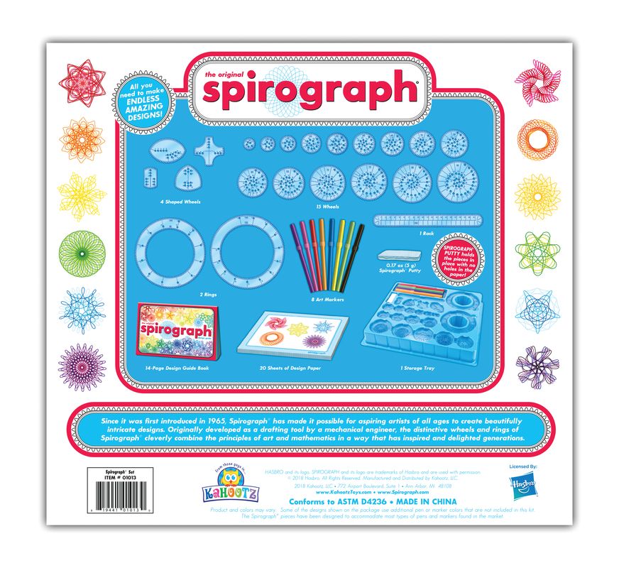 The Original Spirograph Kit With Markers