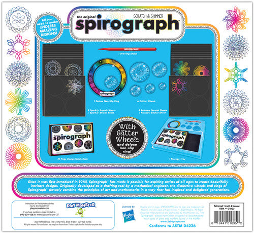 The Original Spirograph Scratch & Shimmer