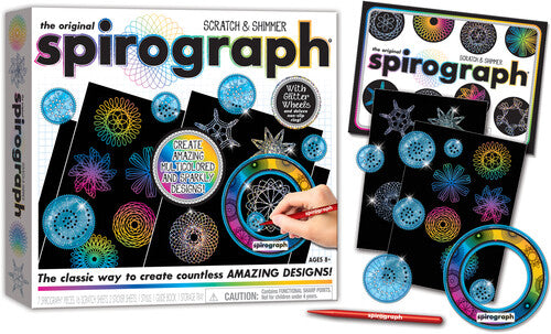The Original Spirograph Scratch & Shimmer