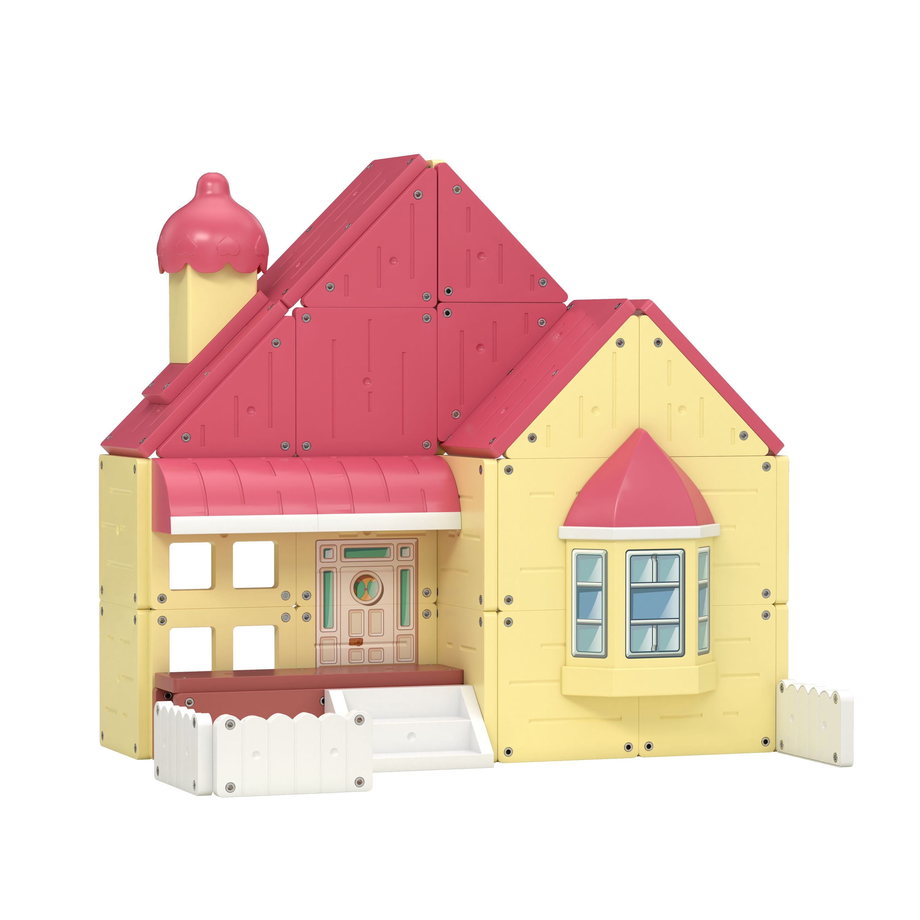 Tile Town Bluey Heeler Home 47 Piece Tile Set