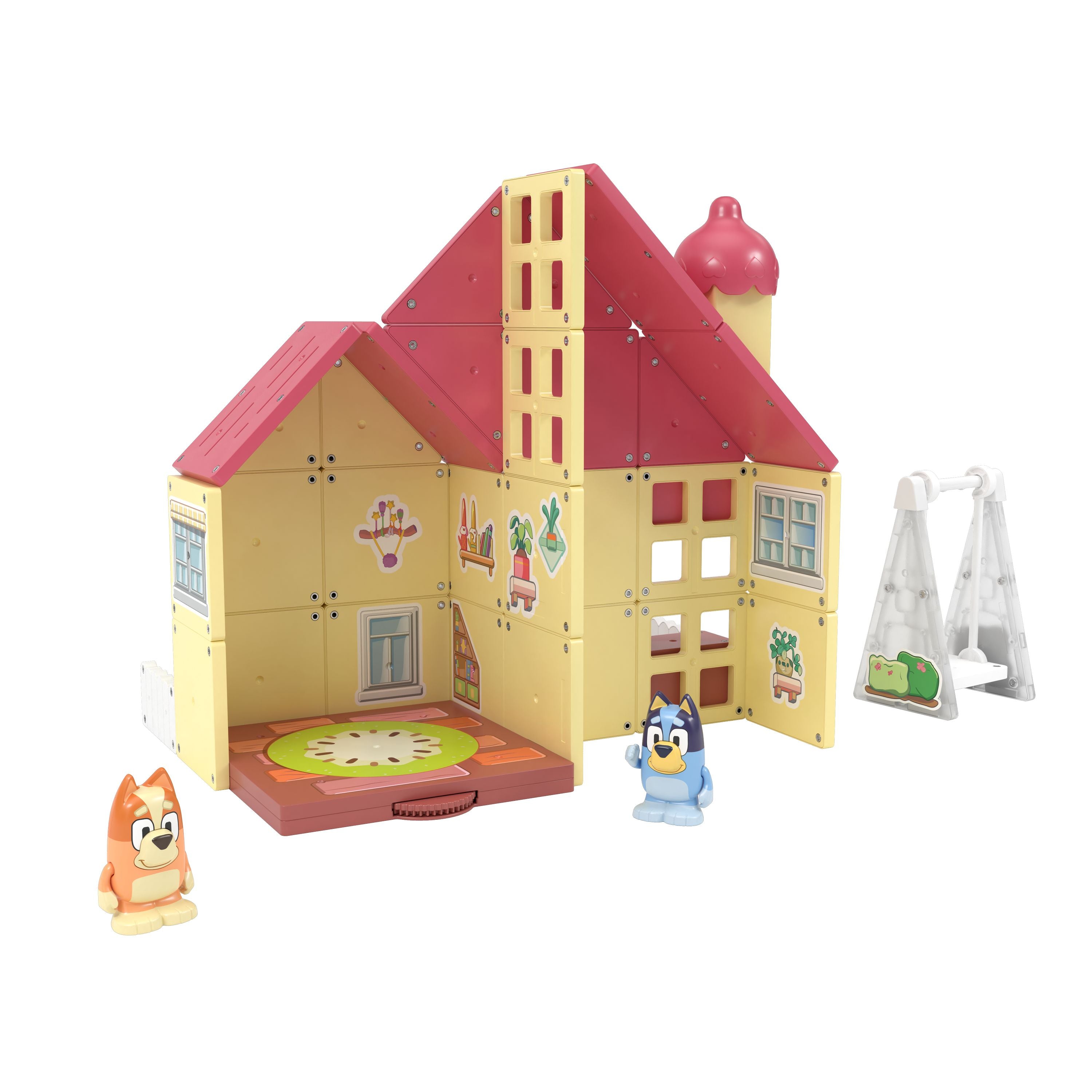 Tile Town Bluey Heeler Home 47 Piece Tile Set