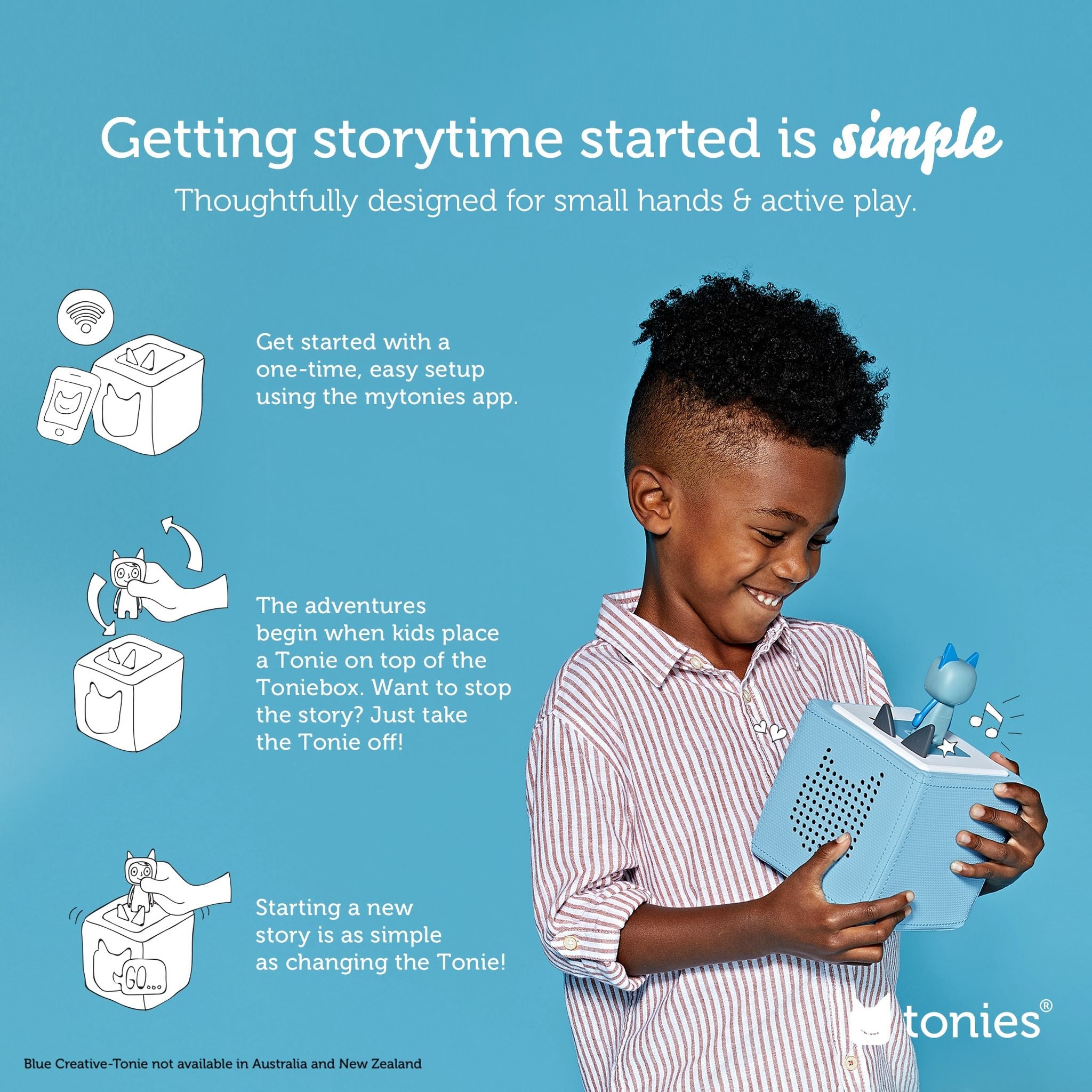 Tonies Toniebox Playtime Puppy Starter Set - Light Blue