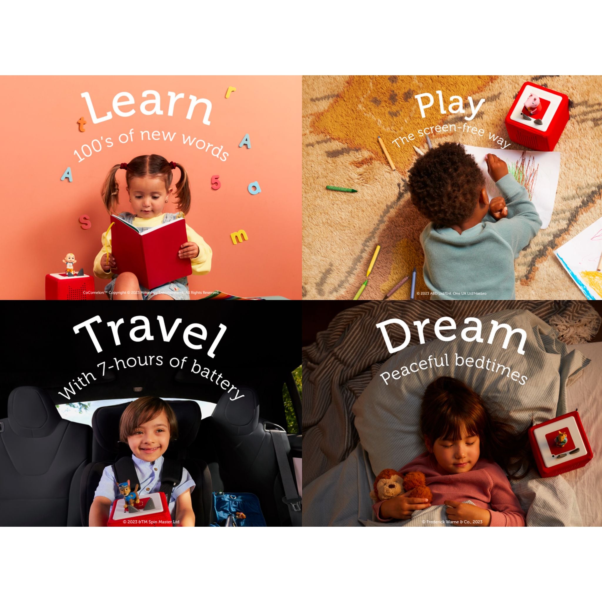 Tonies Toniebox Playtime Puppy Starter Set - Purple