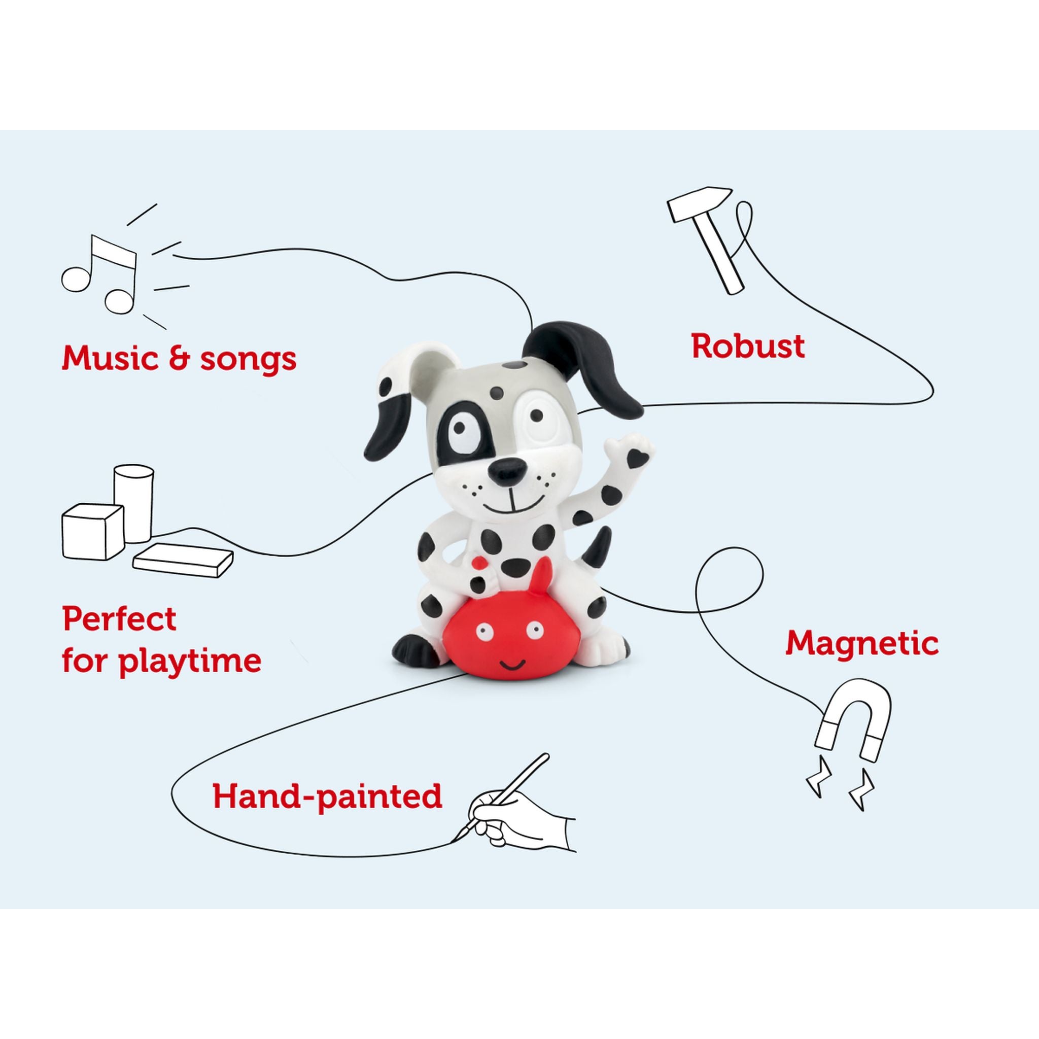 Tonies Audio Character - Playtime Pup and Action Songs 2