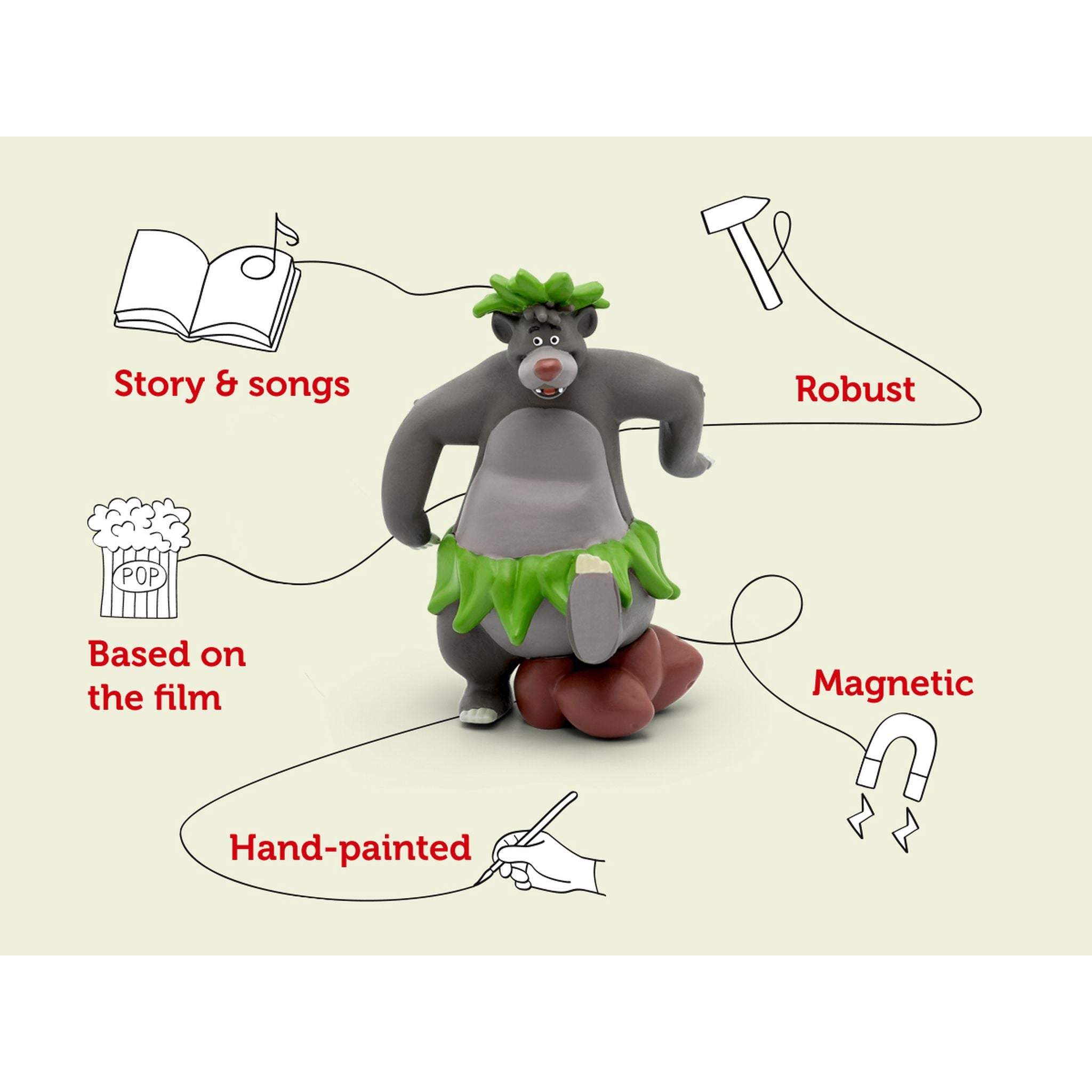 Tonies Audio Character - Disney The Jungle Book Baloo