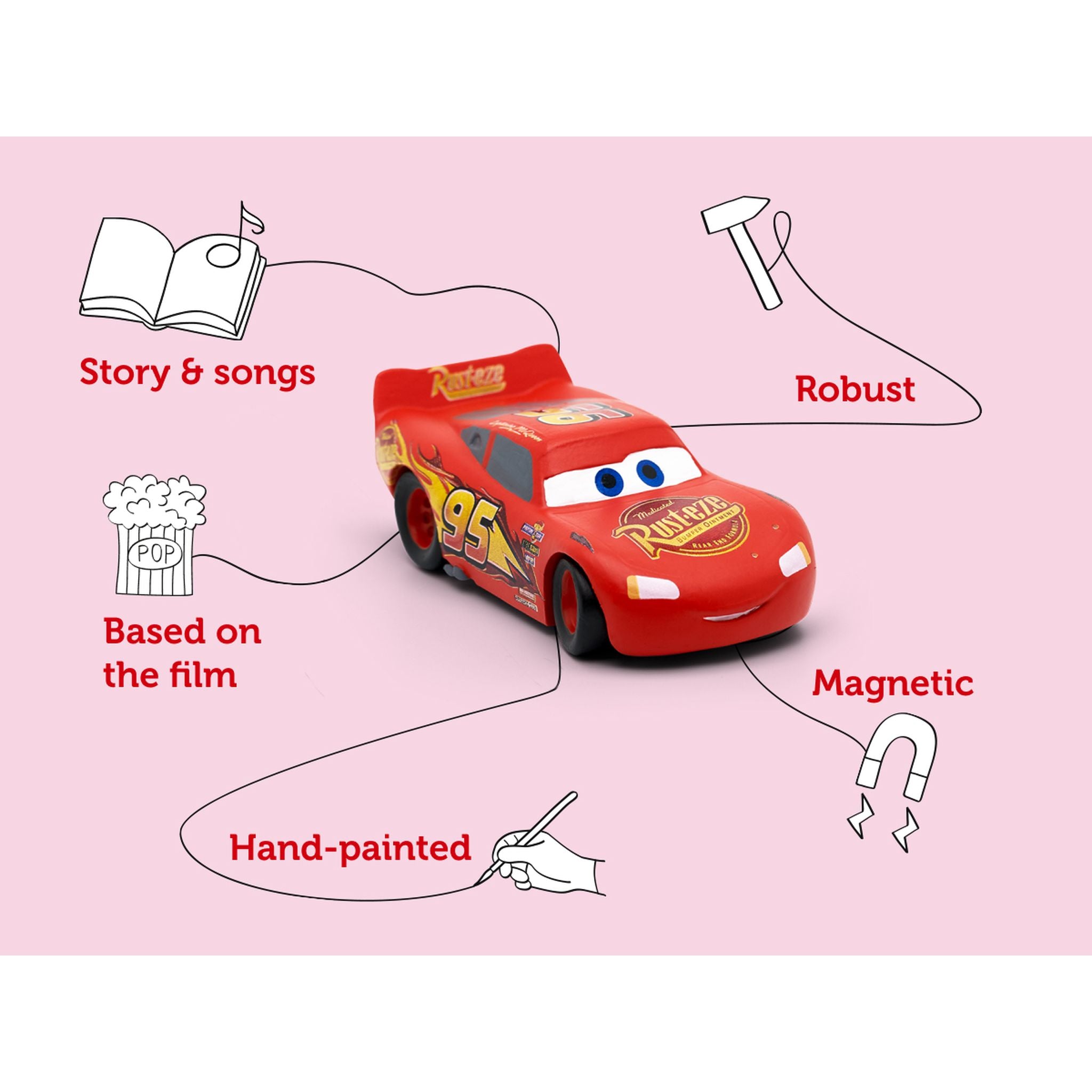 Tonies Audio Character - Disney Cars Lightning McQueen