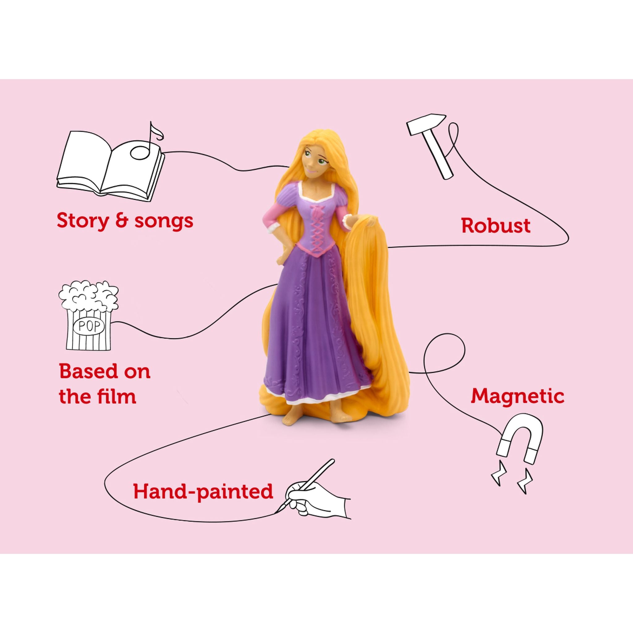 Tonies Audio Character - Disney Tangled Rapunzel