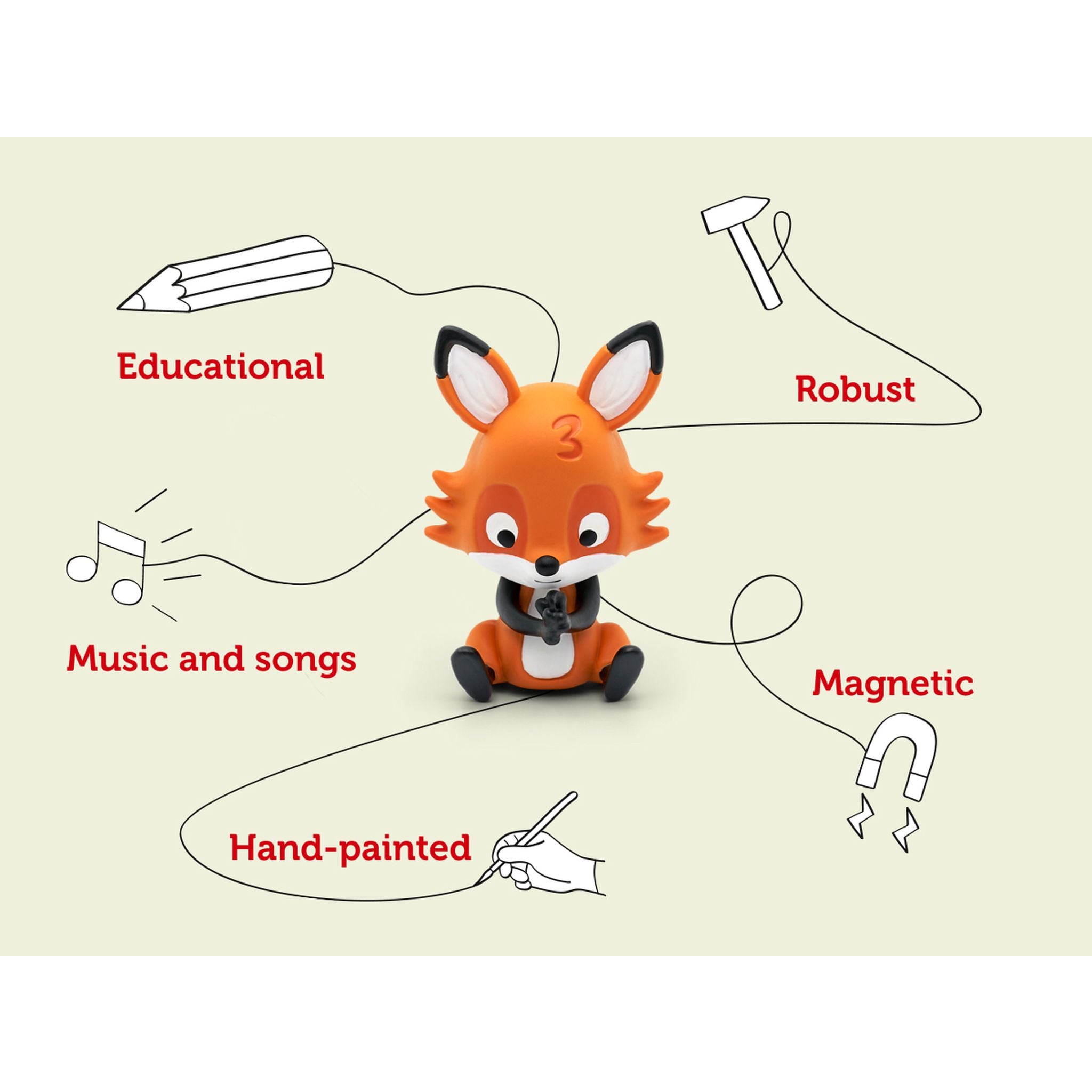 Tonies Audio Character - Favourite Children's Songs - Counting Songs