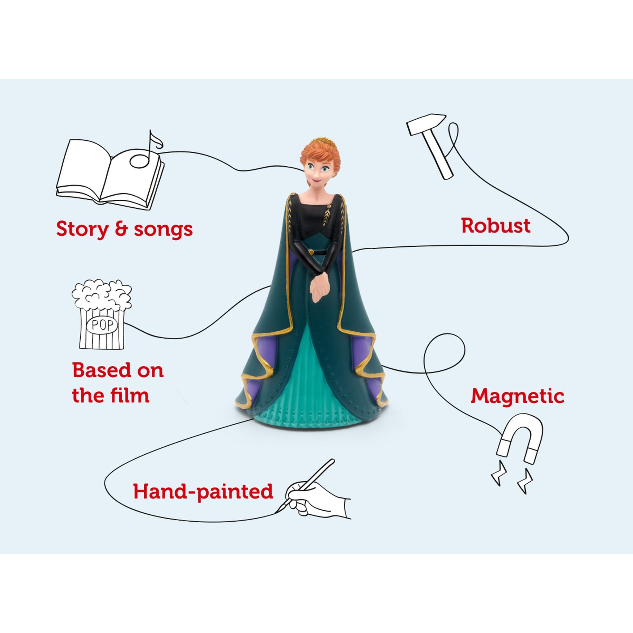 Tonies Audio Character - Disney Frozen 2 Anna - Toyworld Australia