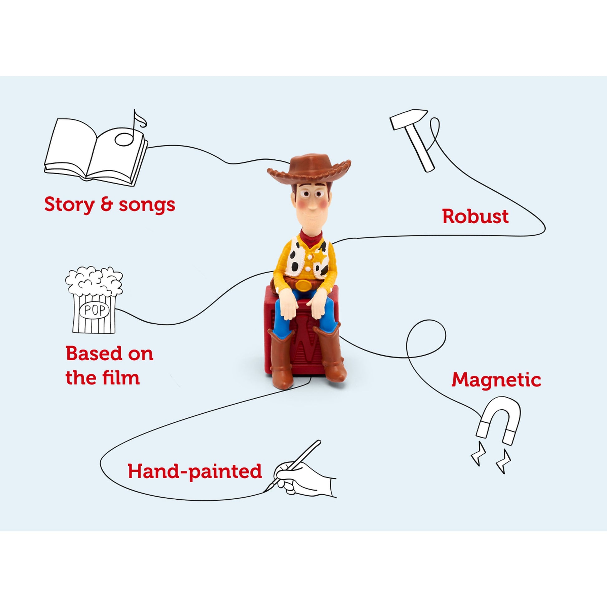Tonies Audio Character - Disney Toy Story Woody - Toyworld Australia