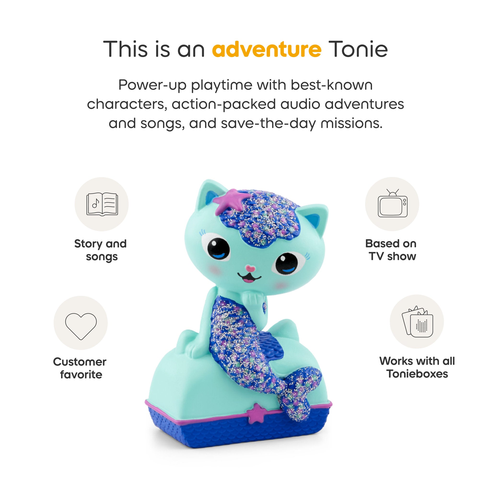 Tonies Audio Character - Gabby's Dollhouse Mercat
