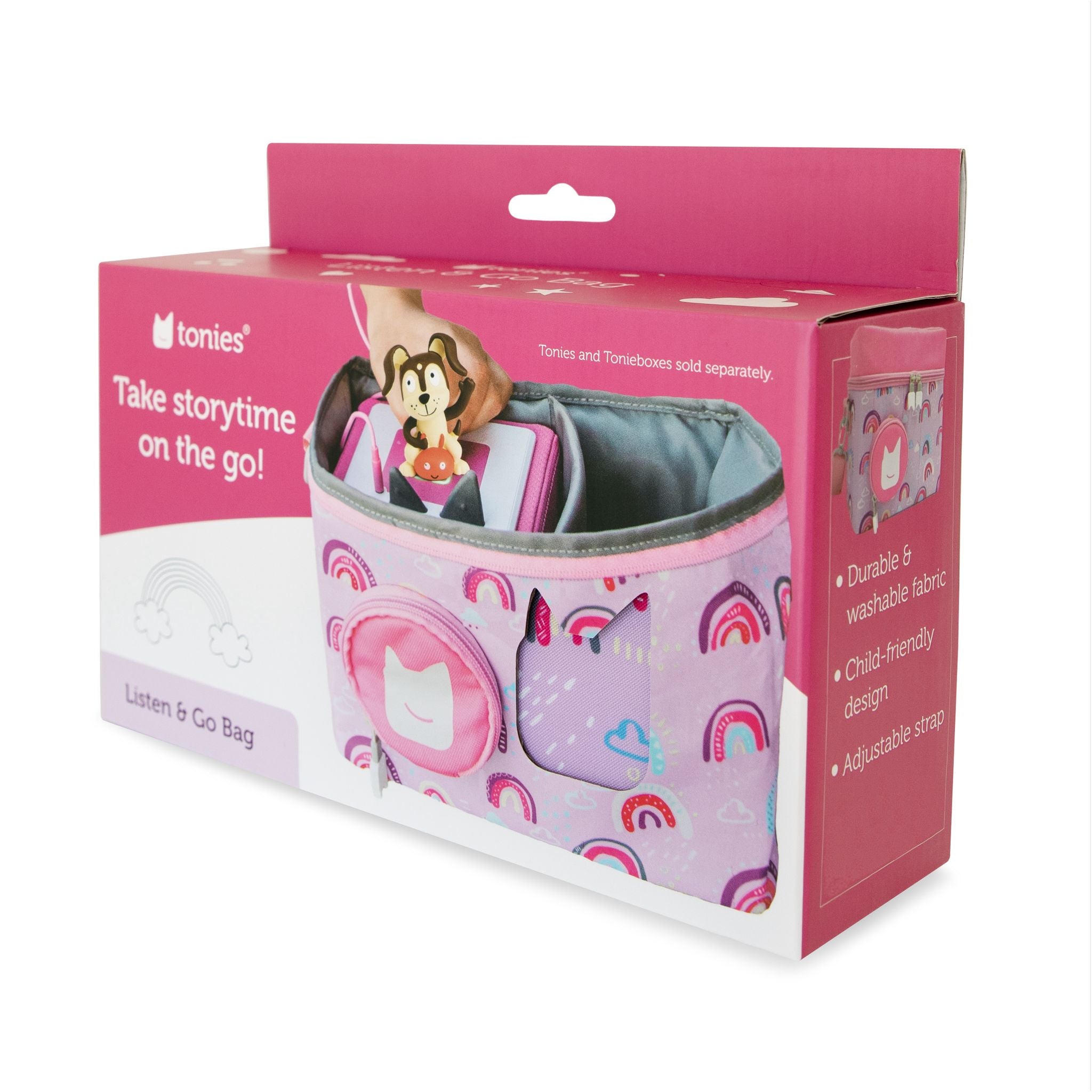 Tonies Listen & Go Bag - Pink