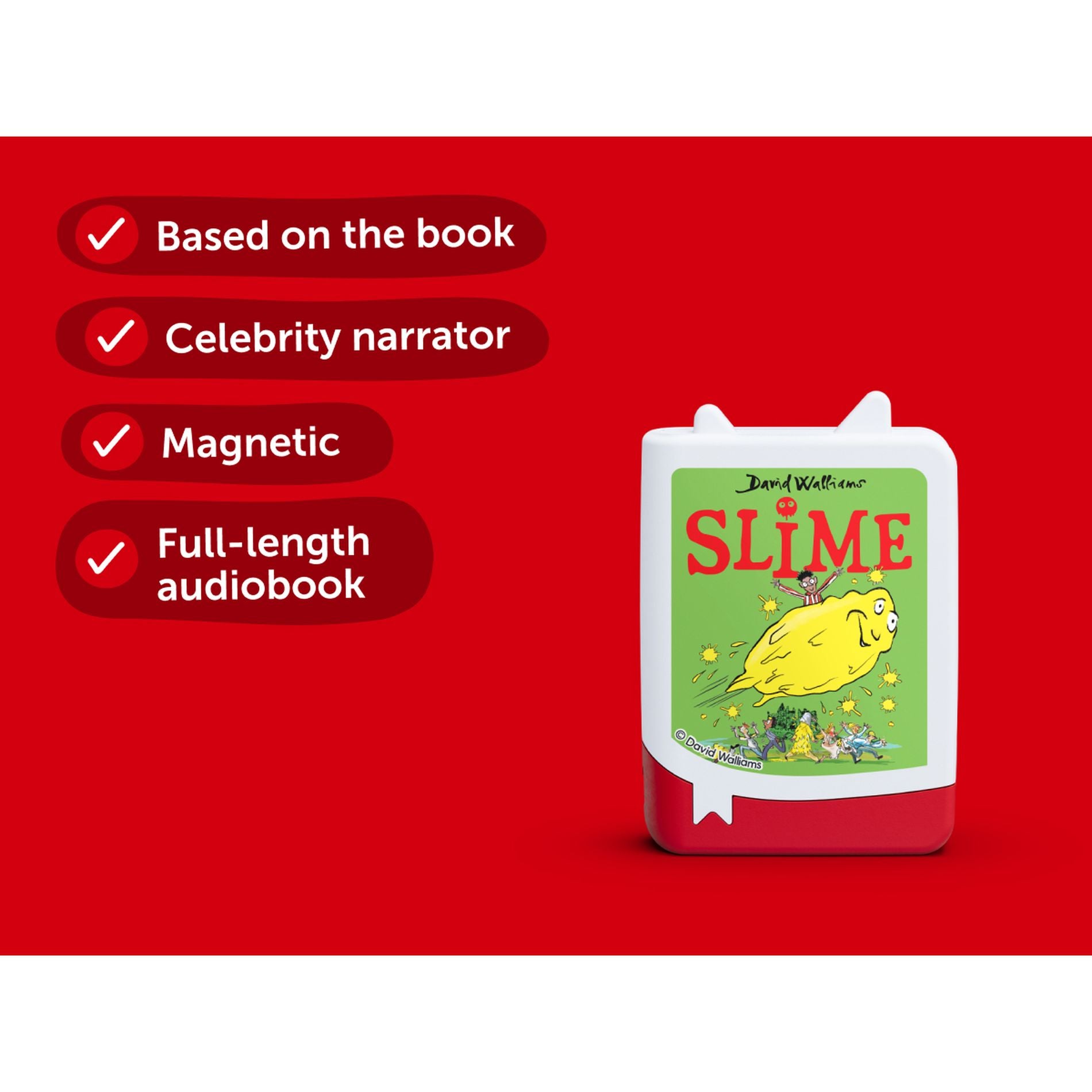 Tonies Book - David Walliams Slime - Toyworld Australia