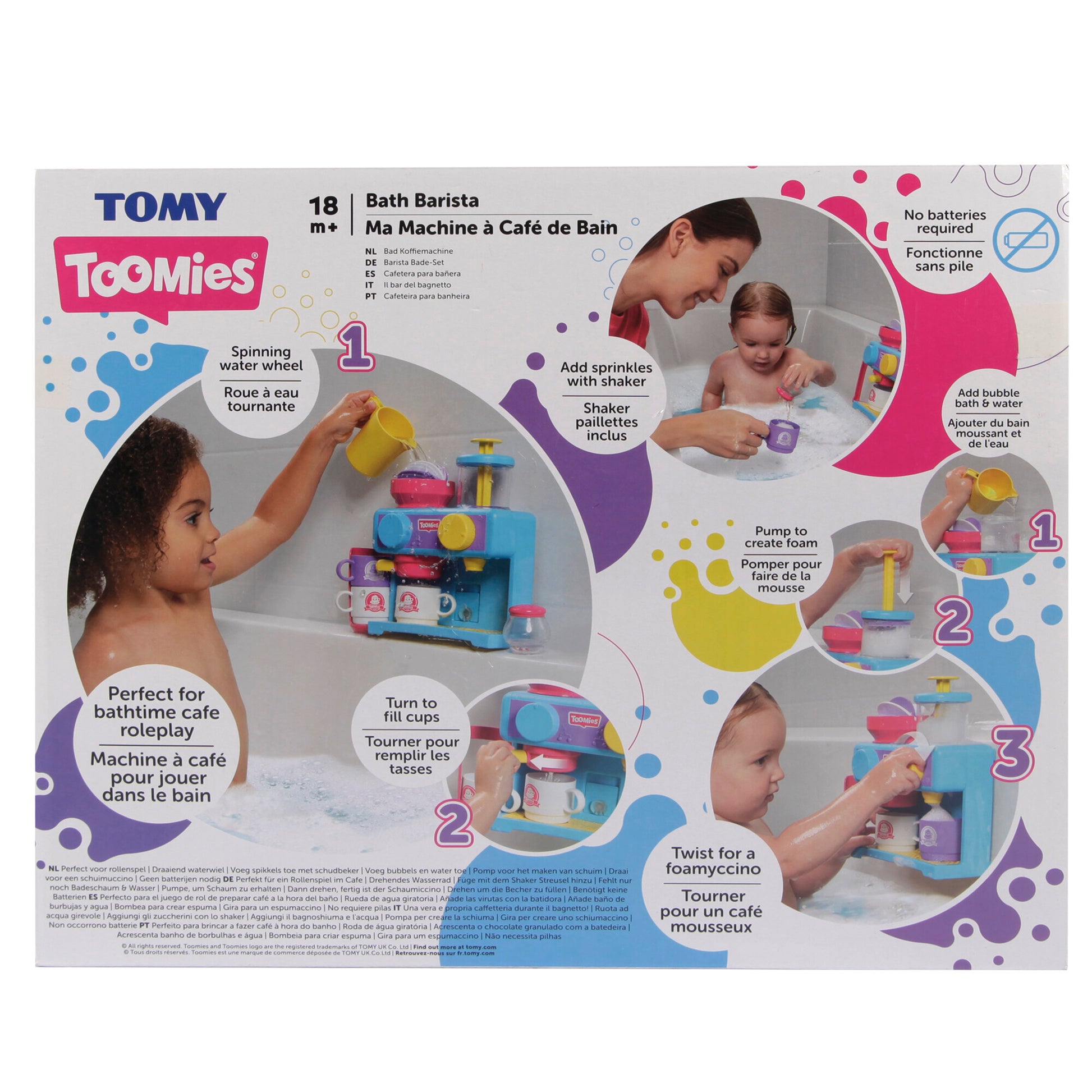 TOMY Toomies Bath Barista - Toyworld Australia