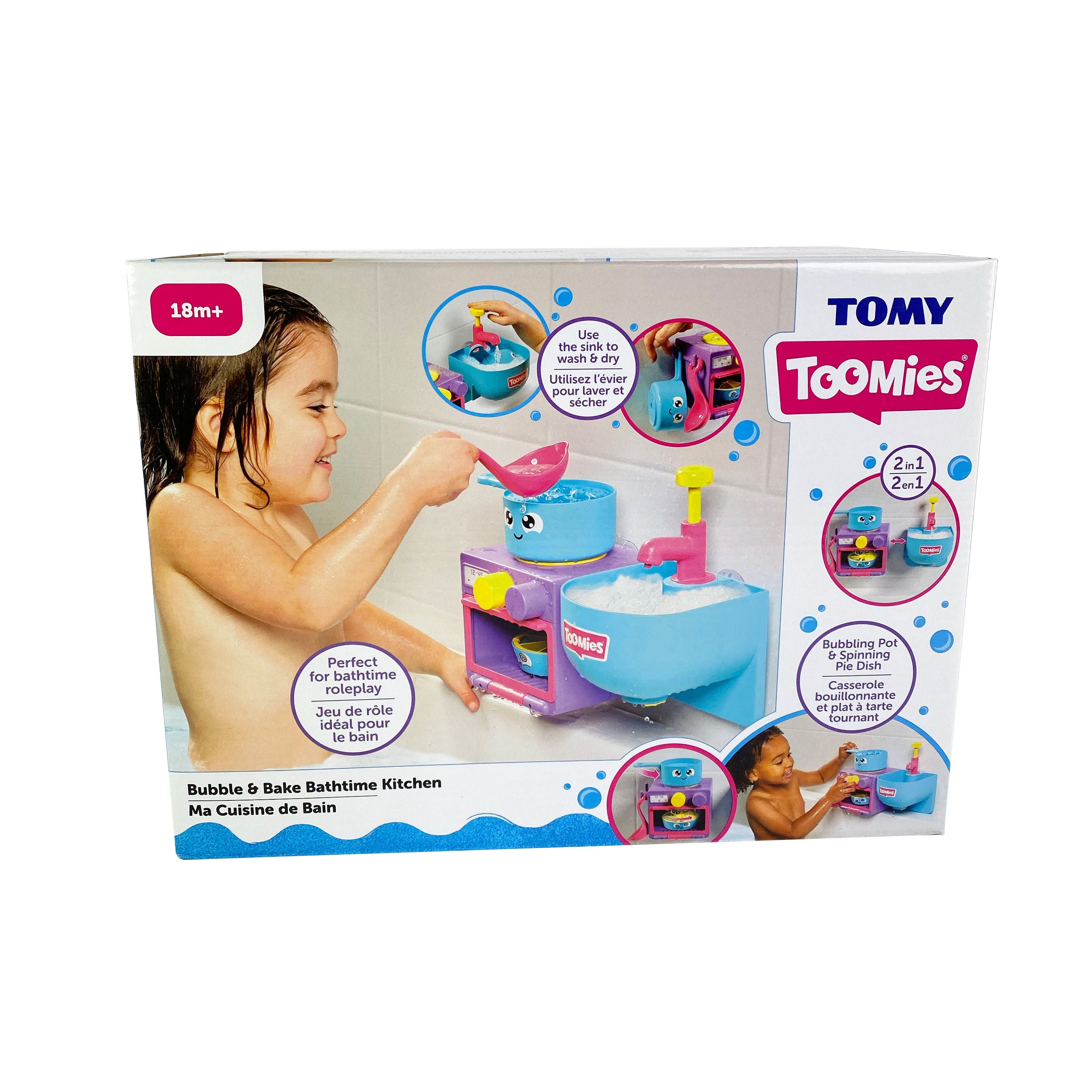 TOMY Toomies Bubble & Bake Bathtime Kitchen