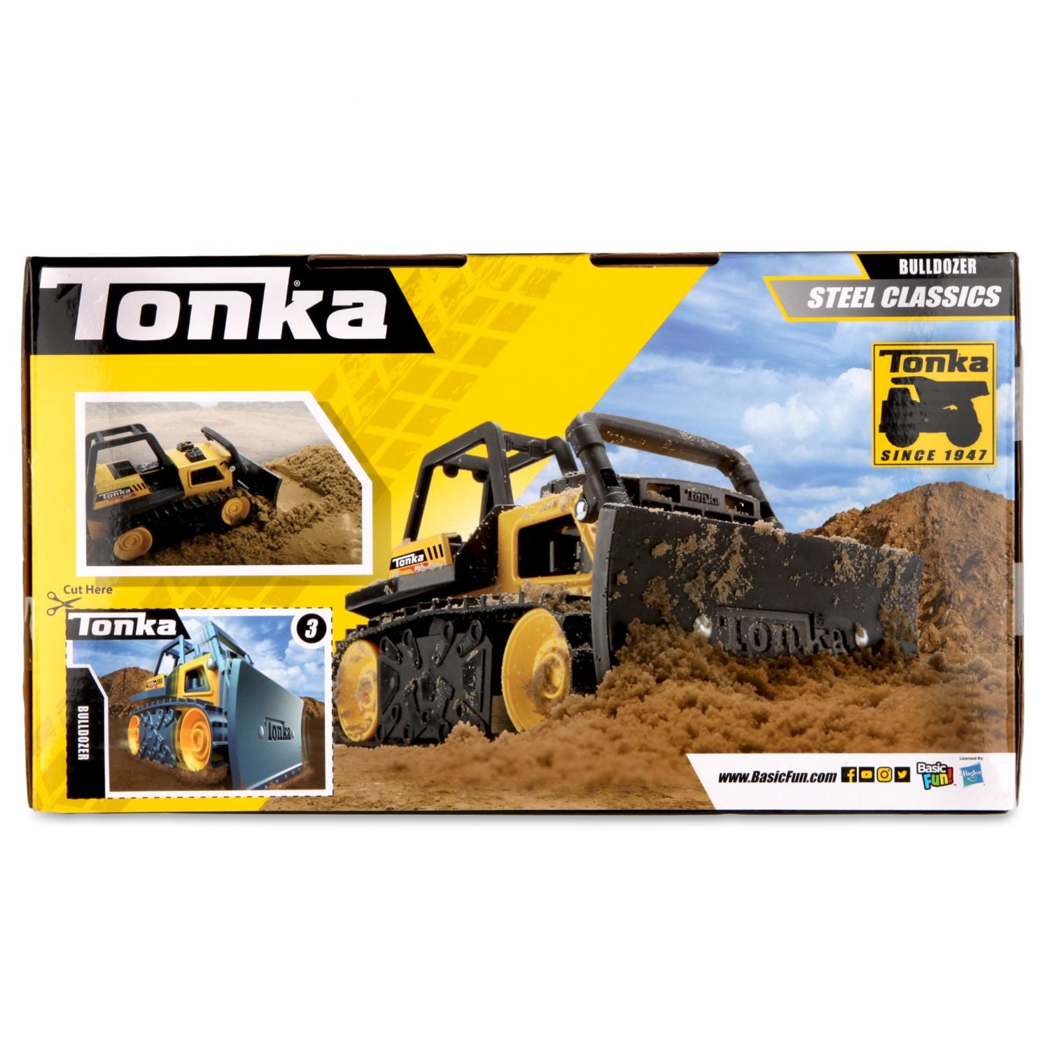 Tonka Steel Classics Bulldozer