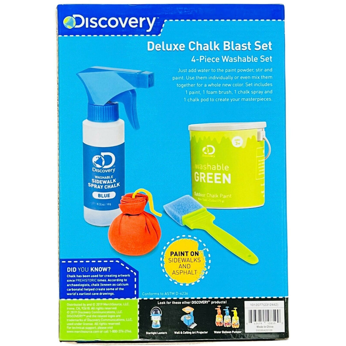 Discovery Deluxe Chalk Blast Set