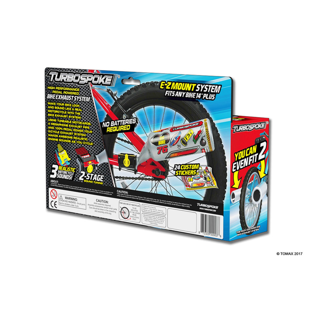 TURBOSPOKE BIKE EXHAUST SYSTEM Toyworld Australia