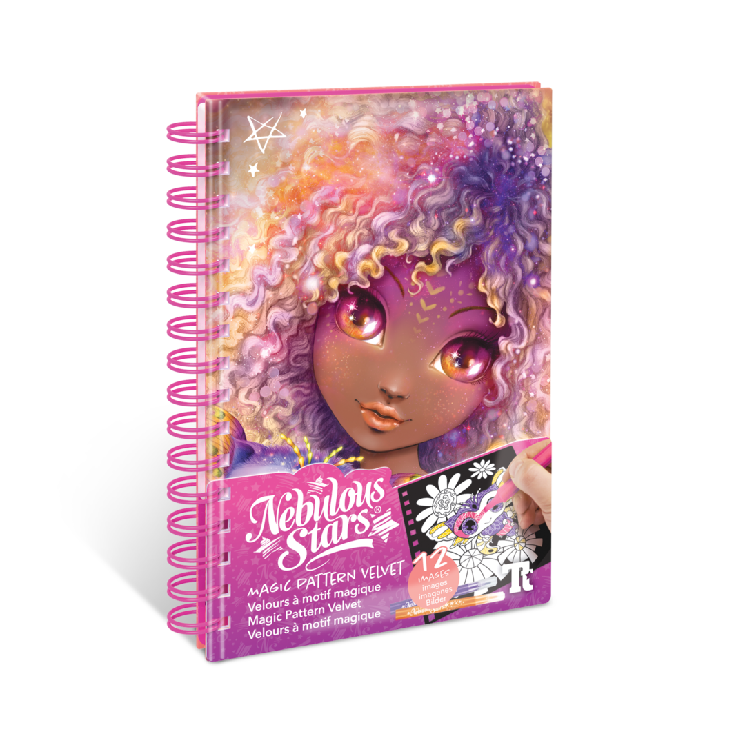 Nebulous Stars Small Creative Book Magic Pattern Velvet